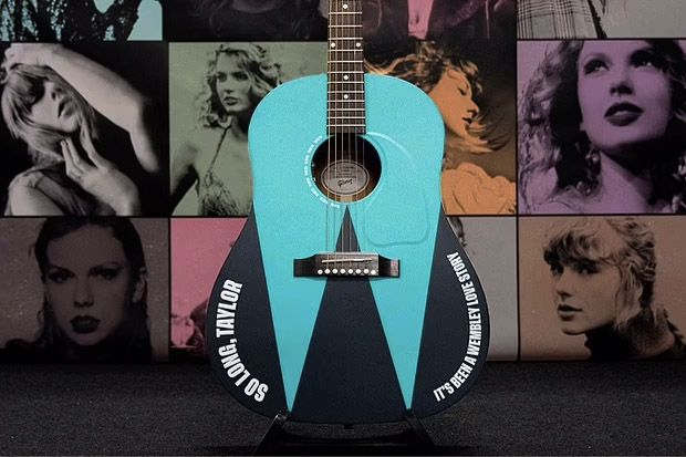 “See you soon… it was magical”: Wembley Stadium gives Taylor Swift a personalized acoustic guitar in honor of her record-breaking run