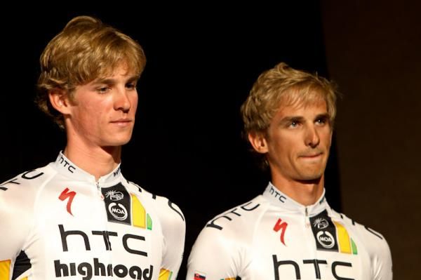 Brothers Peter and Martin Velits (HTC-Highroad) are here to offer support for this week's mountain stages.
