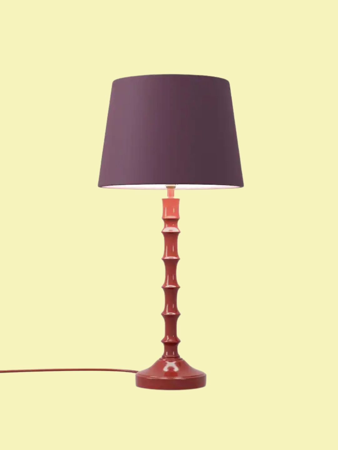 Next, Red Elliot Table Lamp Base