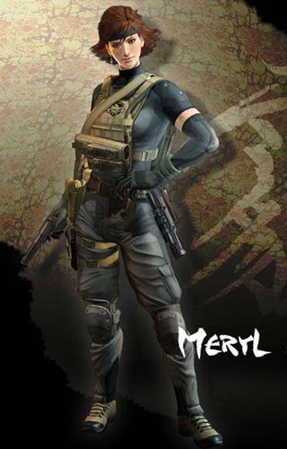 Meryl Silverburgh, the young rookie agent of Metal Gear Solid.