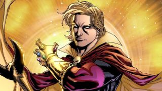 Adam Warlock posing