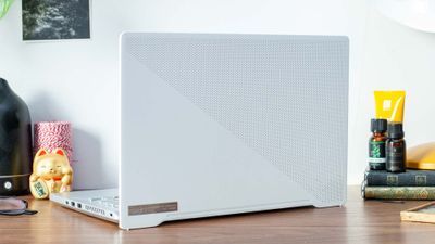 Asus ROG Zephyrus G14 on a white background