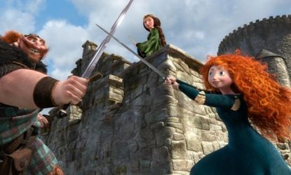 It's not just Princess Merida penchant for physical activity, but also her rousing speeches of acceptance and freedom of choice in marriage that has critics questioning her sexuality. 