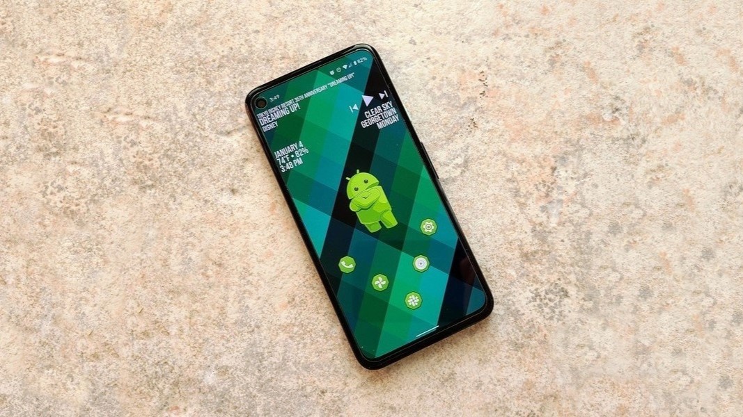 Thème Nova Launcher Lloyd sur un téléphone Android