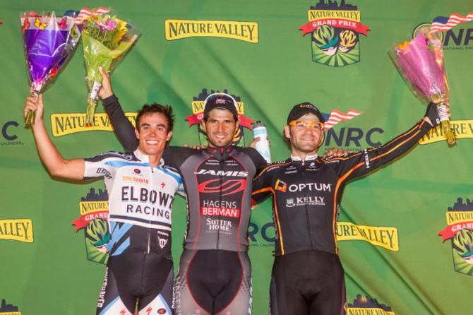 Men's top three in Uptown Minneapolis (L-R): Travis McCabe, JJ Haedo and Mike Friedman