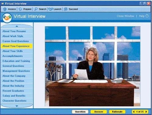 Resume Maker Professional Ultimate Screenshot: Practice your answers &amp; build your confidence
in Virtual Interview with 500 questions.