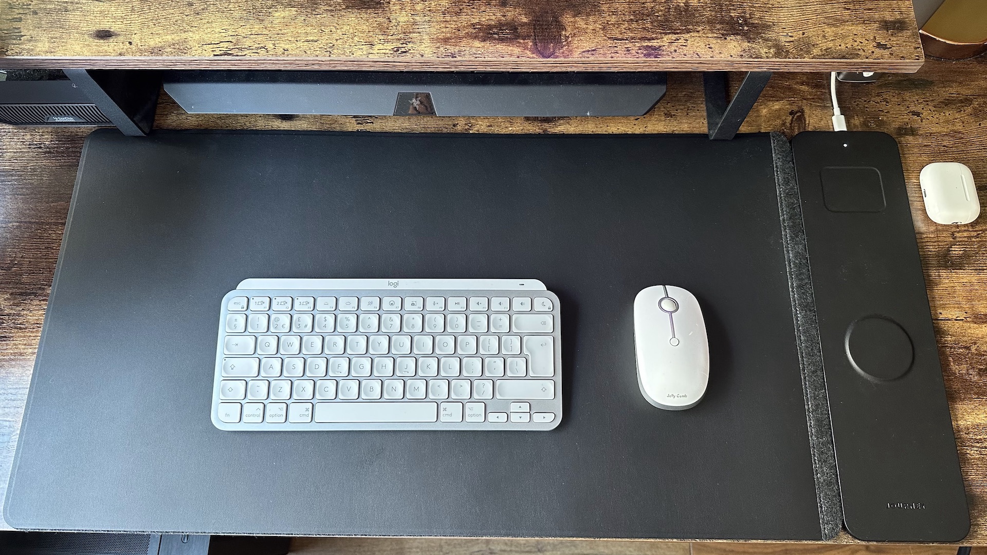 The ALTI Wireless Charging Desk Mat is the ultimate desk upgrade