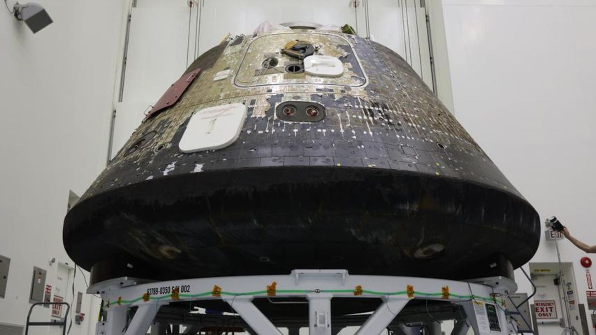 The charred hull of Artemis 2's Orion | Space photo of the day for May 8, 2026