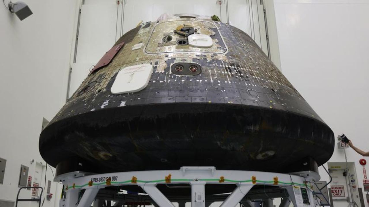 The charred hull of Artemis 2's Orion | Space photo of the day for May 8, 2026
