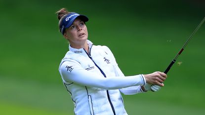 Esther Henseleit takes a shot at the KPMG Women&#039;s PGA Championship