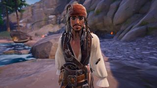 Jack Sparrow, one of the Fortnite Characters in Season 3 of Chapter 5