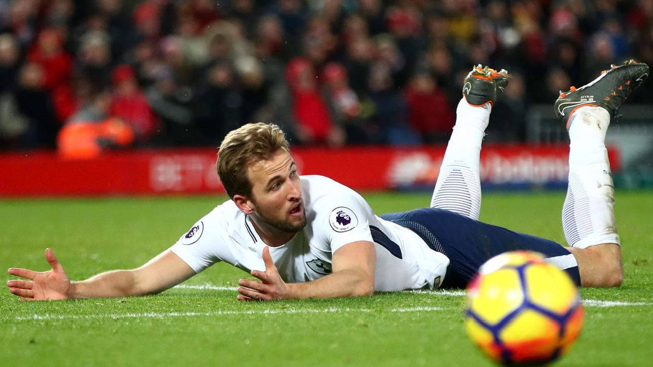 Harry Kane Spurs Liverpool Premier League 100 goals