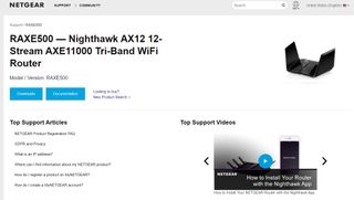 Netgear Nighthawk RAXE500 review