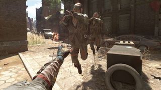 Dying Light 2 Force Choke power being used to strangle bandits