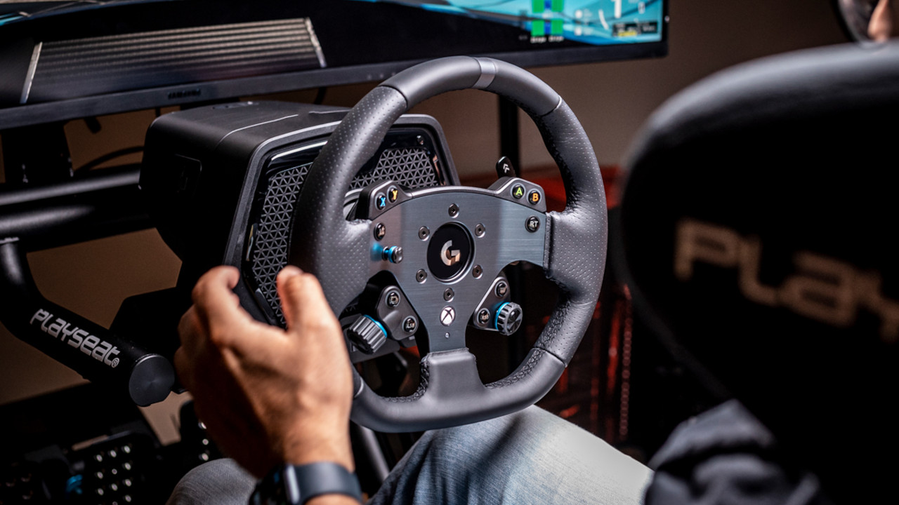 Logitech präsentiert neues Direct-Drive-Lenkrad PRO Racing Wheel