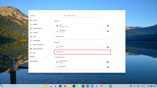 Pair Xbox Controller to Chromebook Settings