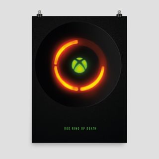 Xbox Red Ring of Death poster