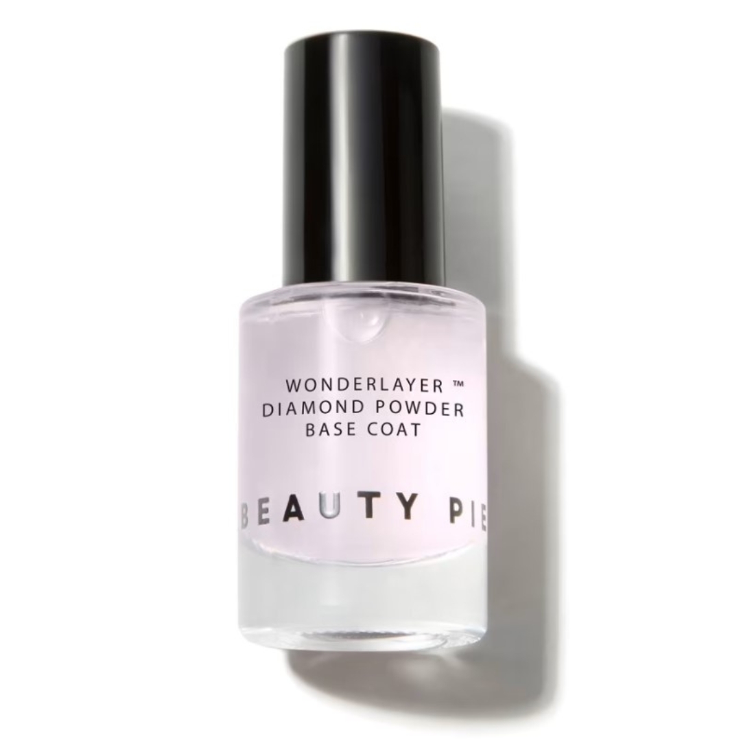 Krásecí koláč Wonderlayer Diamond Powder Base Coat, na bílém pozadí 