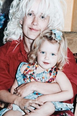 Peaches Geldof and mum Paula Yates, 1991