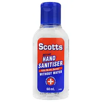 Scotts Instant Hand Sanitiser (60mL) (3, 6, 12 or 24 bottles) | From AU$20.94 on ebay