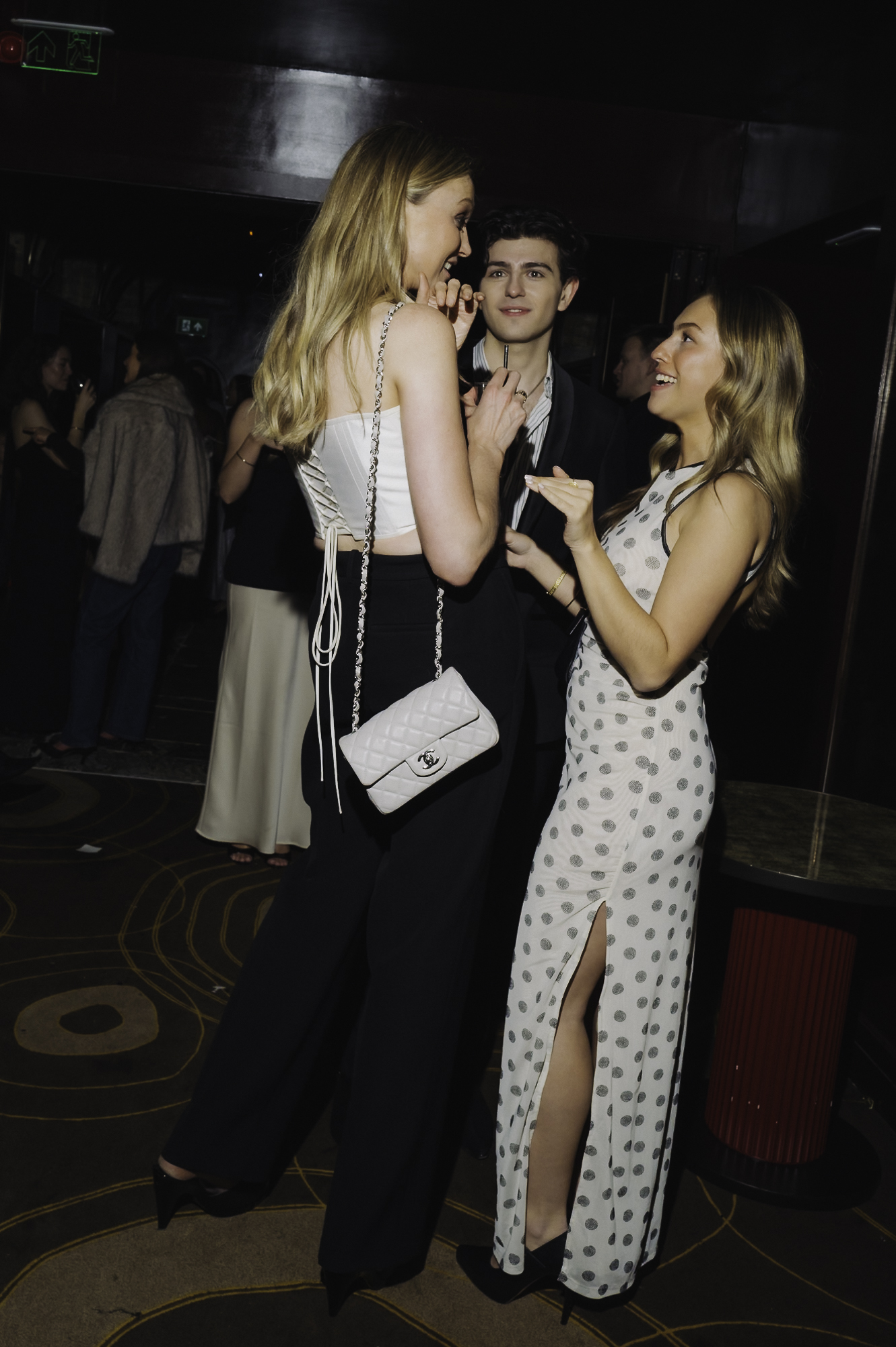 An image from Who What Wear UK's 10 year anniversary party, hosted at Kiyori Bar at Aki London on February 19, 2026 in London, England