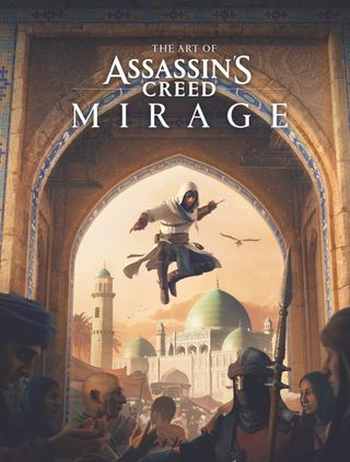 The cover for The Art of Assassin's Creed Mirage
