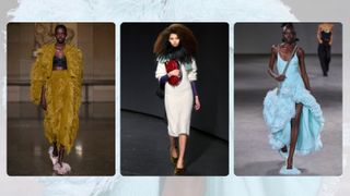 London Fashion Week Autumn/Winter 2024 Runway Trends — Feathers