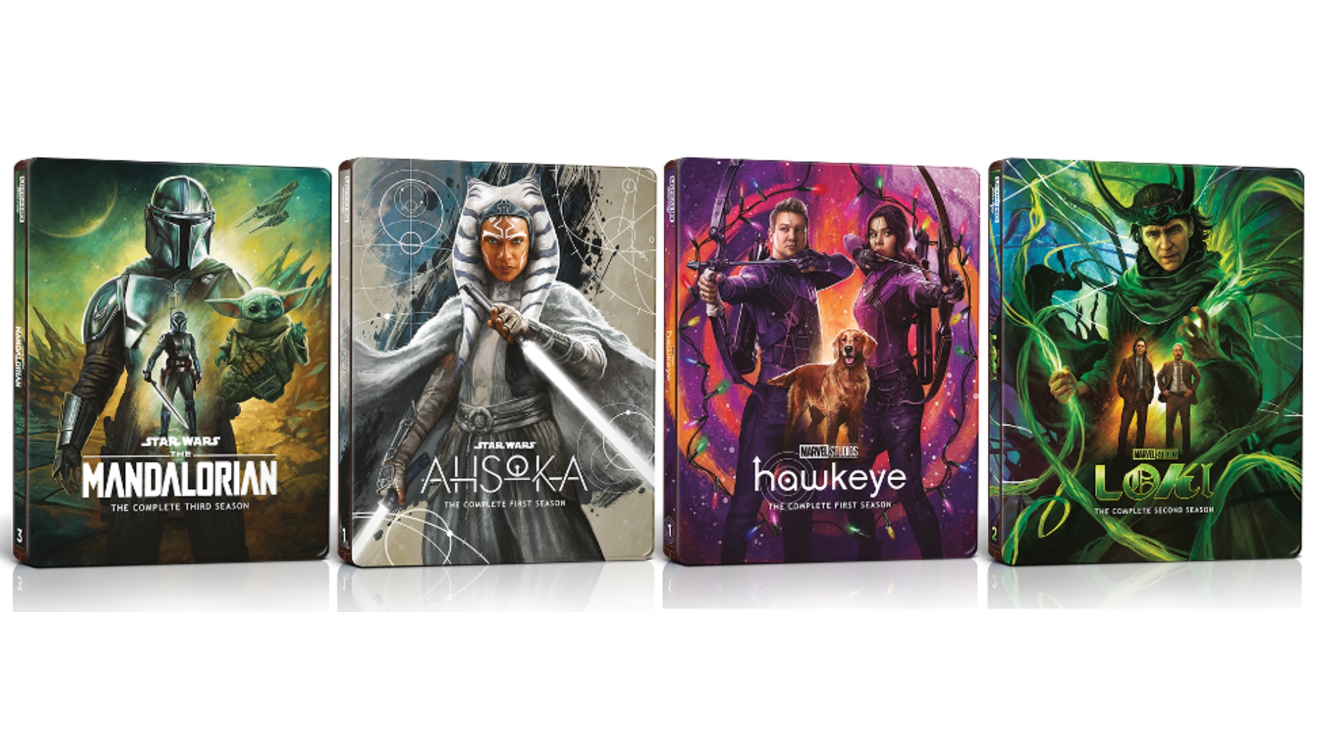 Disney announces new physical collectors editions of some of Disney Plus' best Star Wars and Marvel shows with tons of deleted scenes