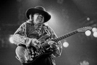 Another climactic solo: Stevie Ray Vaughan