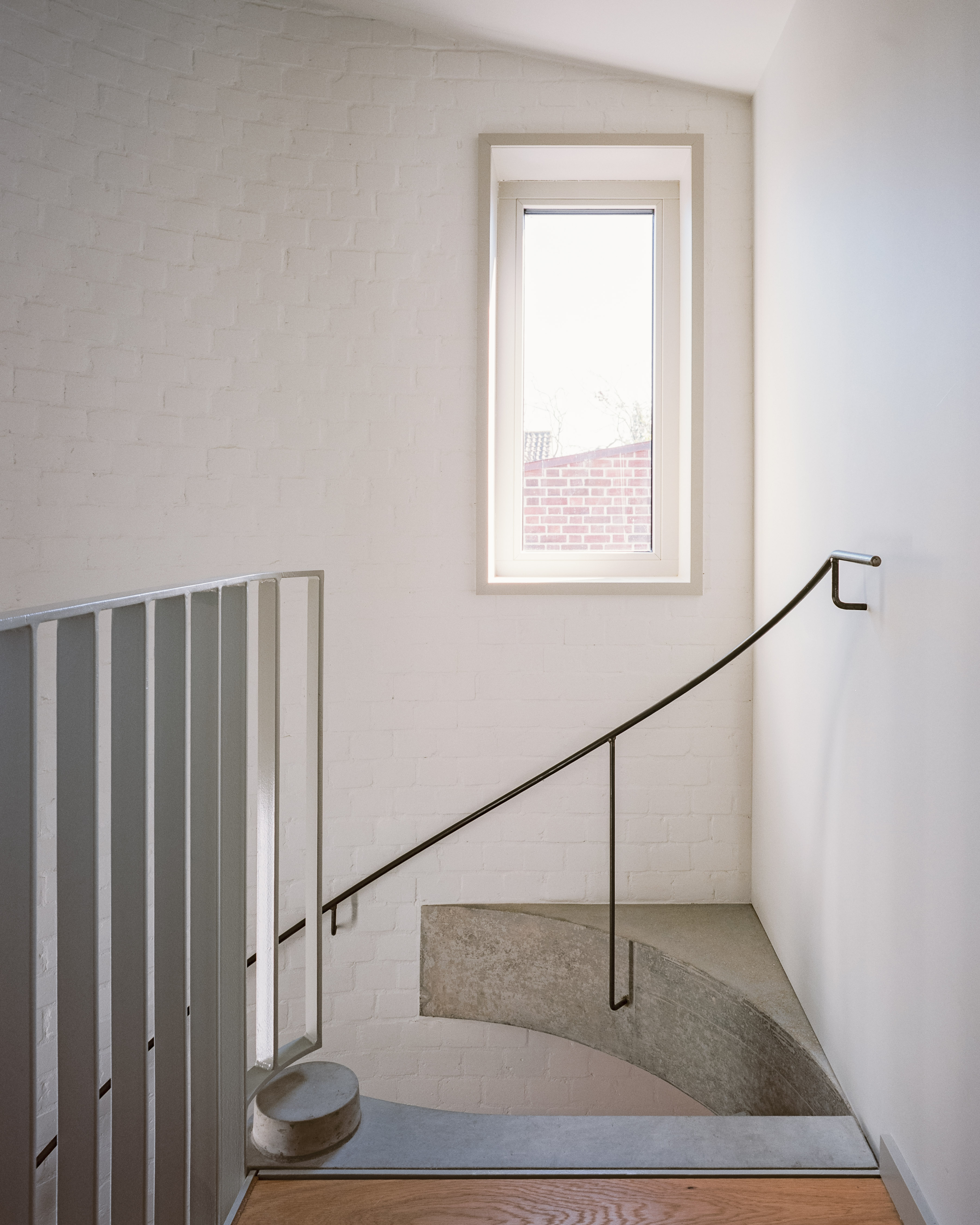 Concrete staircase details, Monkton, Sandy Rendel Architects