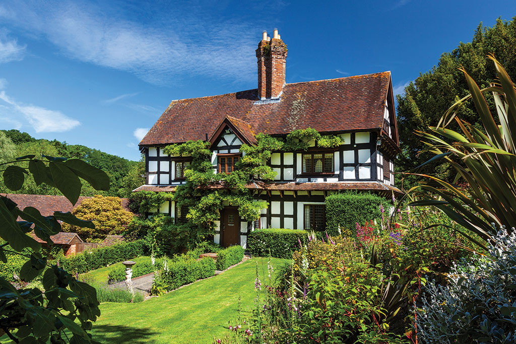 Property for sale with wildflower meadows: The Baston Hall Estate, Crews Hill, Alfrick, Worcester, Worcestershire. 