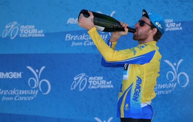The sweet taste of success for Bradley Wiggins (Team Sky)