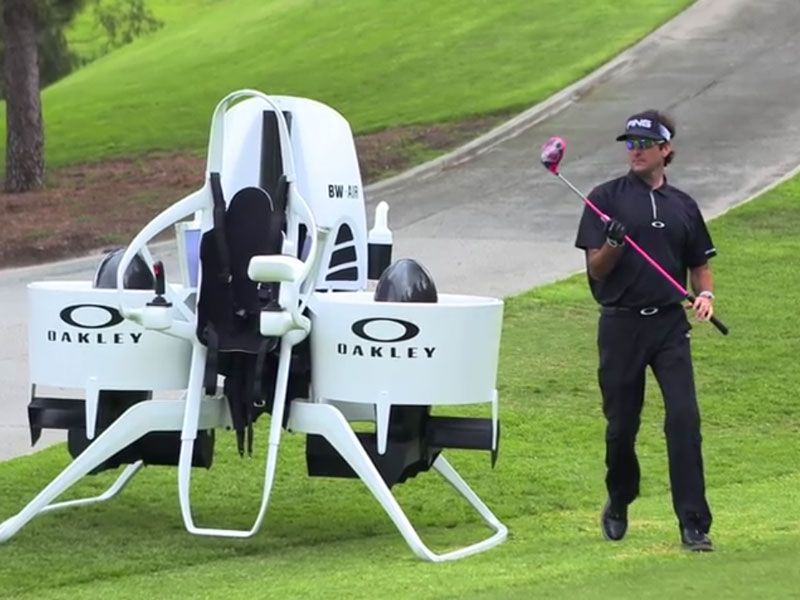 Bubba Watson Golf Jet Pack