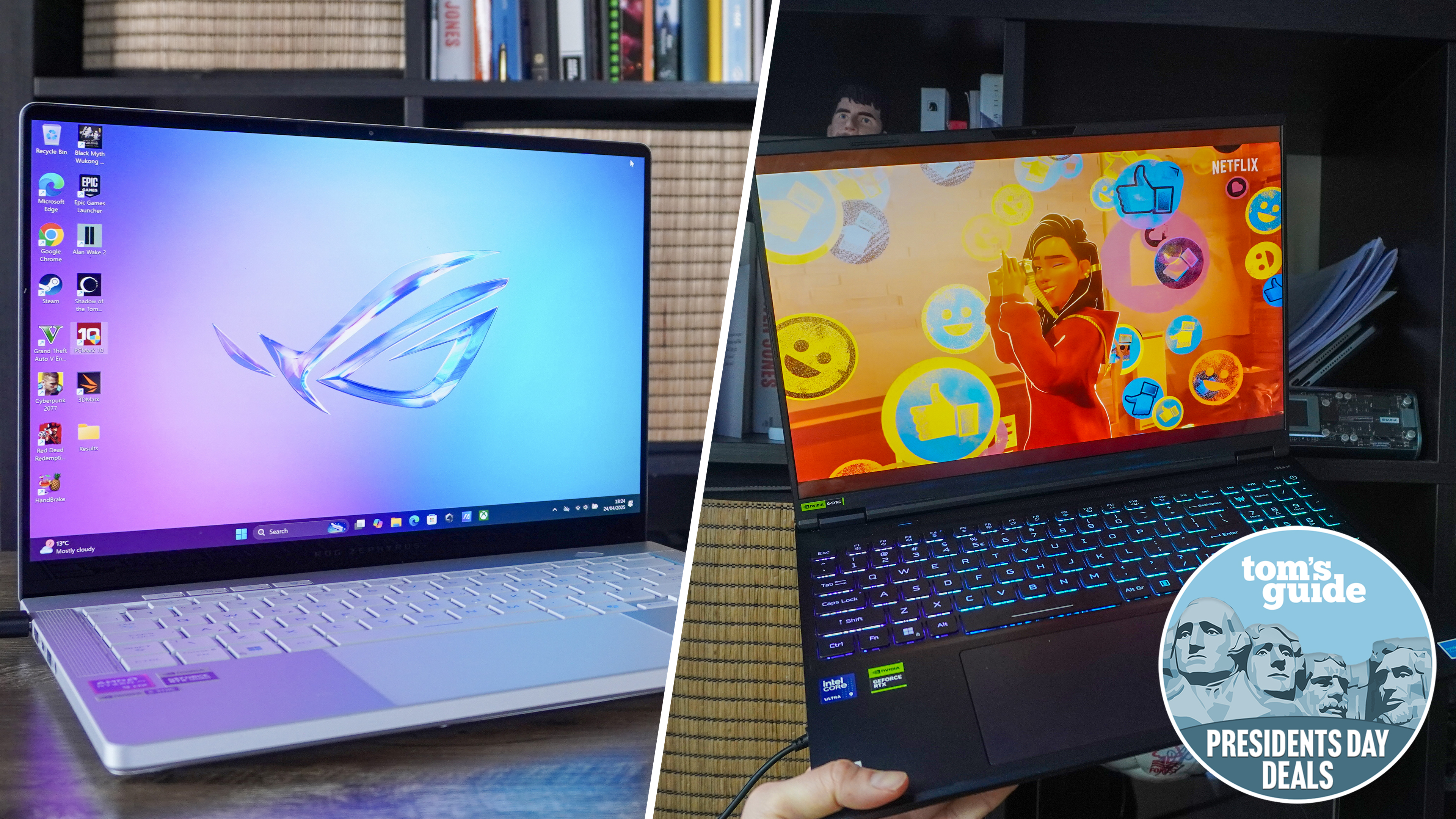 Asus ROG Zephyrus G14 and Acer Predator Helios Neo 16S AI