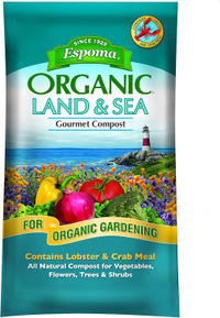 Espoma Organic Land and Sea Gourmet Compost with Lobster &amp; Crab Meal, 27.5 lbs | $19.24 at Amazon