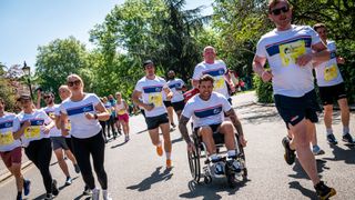 People taking part in the Wings For Life World Run