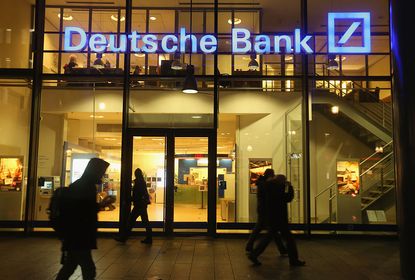A Deutsche Bank building.