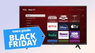 TCL 43" Class 4-Series 4K UHD HDR Roku Smart TV black friday deal