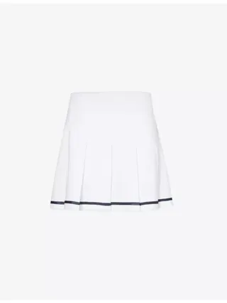 Clarendon High-Rise Stretch-Woven Skort