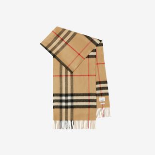 Burberry check scarf