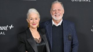 Helen Mirren and Taylor Hackford attend the Los Angeles Premiere of Paramount+'s "1923"