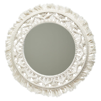 Macrame mirror, £12, George Home at Asda