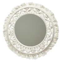 Macrame mirror, £12, George Home at Asda