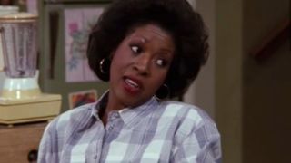 JoMarie Payton looking fed up on Family Matters