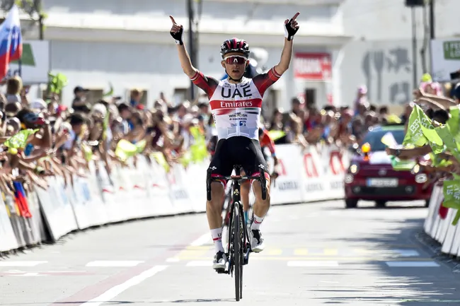 Rafal Majka vince a Postumia (foto: Tommaso Pelagalli/SprintCyclingAgency)