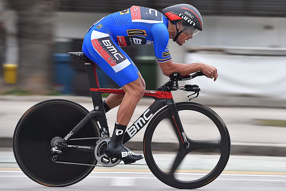 Greg van Avermaet rides during Tirreno-Adriatico's final stage