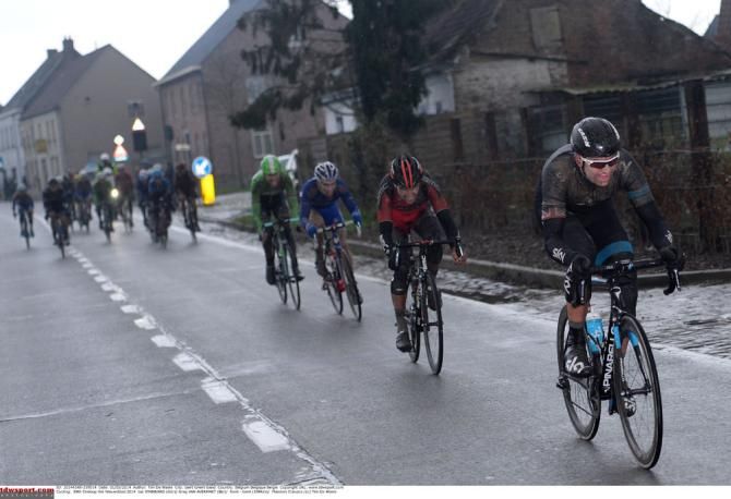 Stannard attacks and only Van Avermaet can follow