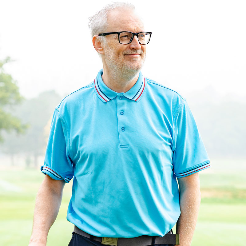 ProQuip Tri-Stripe Collar Polo Shirt