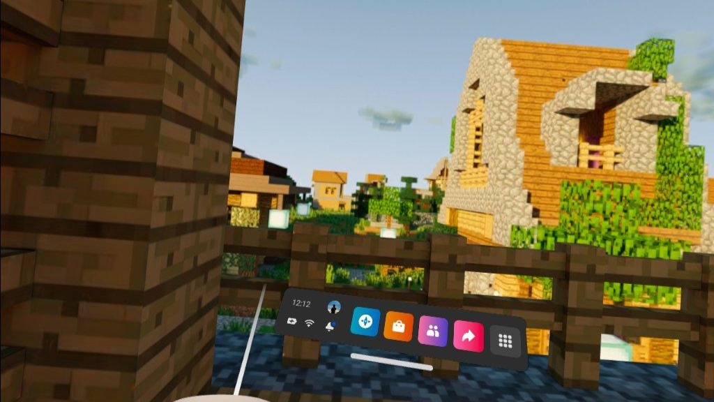 Minecraft Quest Home environment