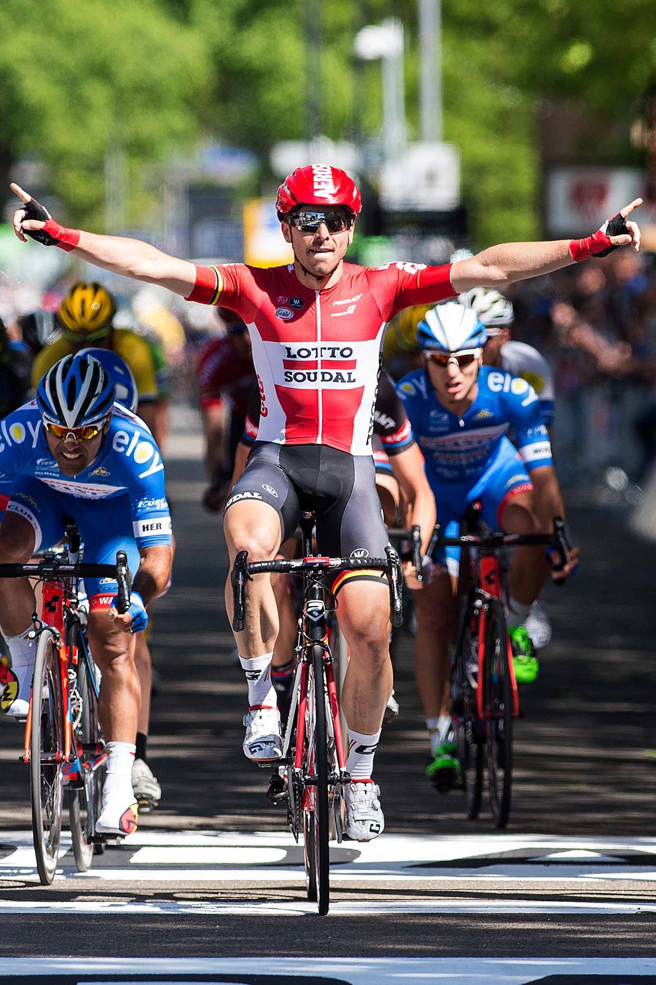 Kris Boeckmans takes the overall classification along with the stage